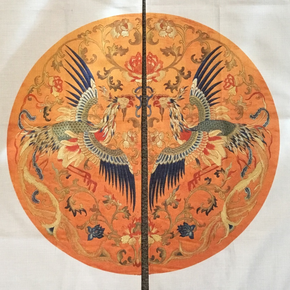 Phoenix Rising Sun Tapestry Doorway Curtain